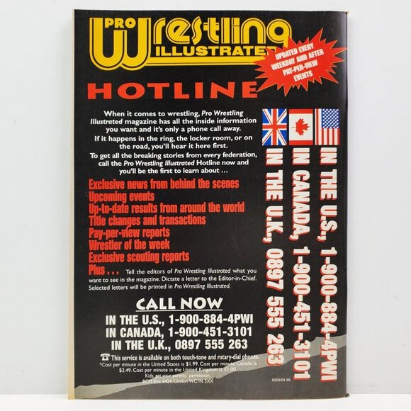 Wrestling Superstars Magazine Sting Big Show Runnel VTG April 2000 Unread Stock - Picture 4 of 11